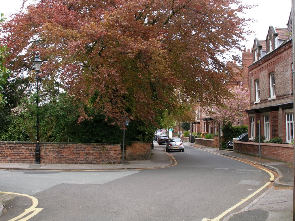 Corner of Normans Place - Lyme Grove, Altrincham, Алтринчам