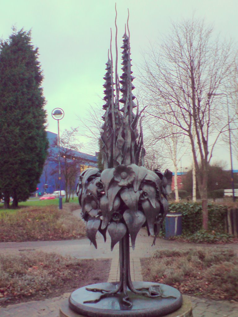 Sculpture, Freedom Gardens, Ashton Under Lyne, Lancashire, England. UK, Аштон-андер-Лин