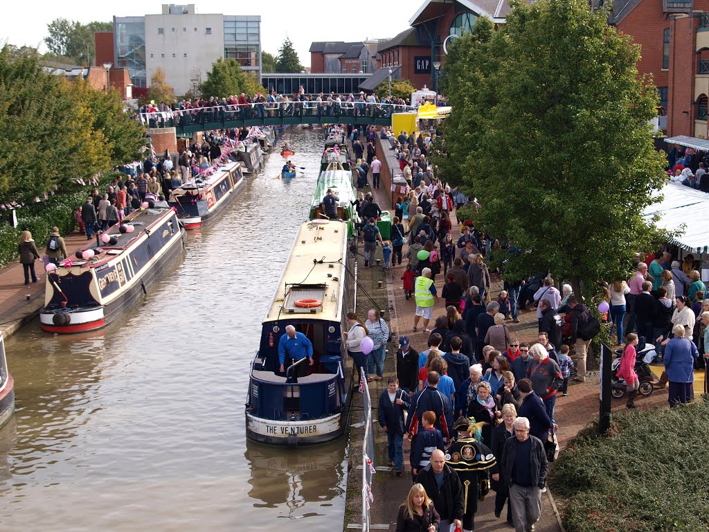 Popular Banbury Canal Day. 7th October 2012, Банбери
