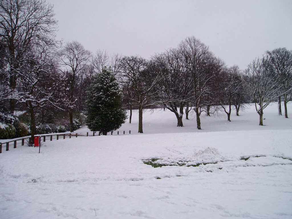 mw30 Locke Park in Winter, Барнсли