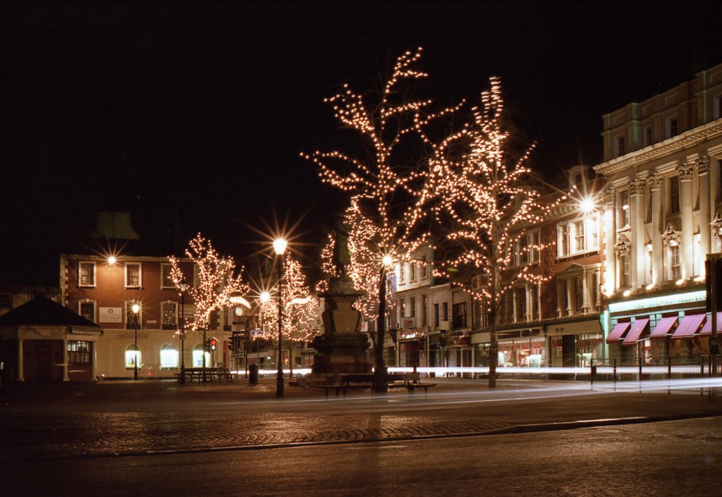 Christmas lights, Bedford, Бедворт