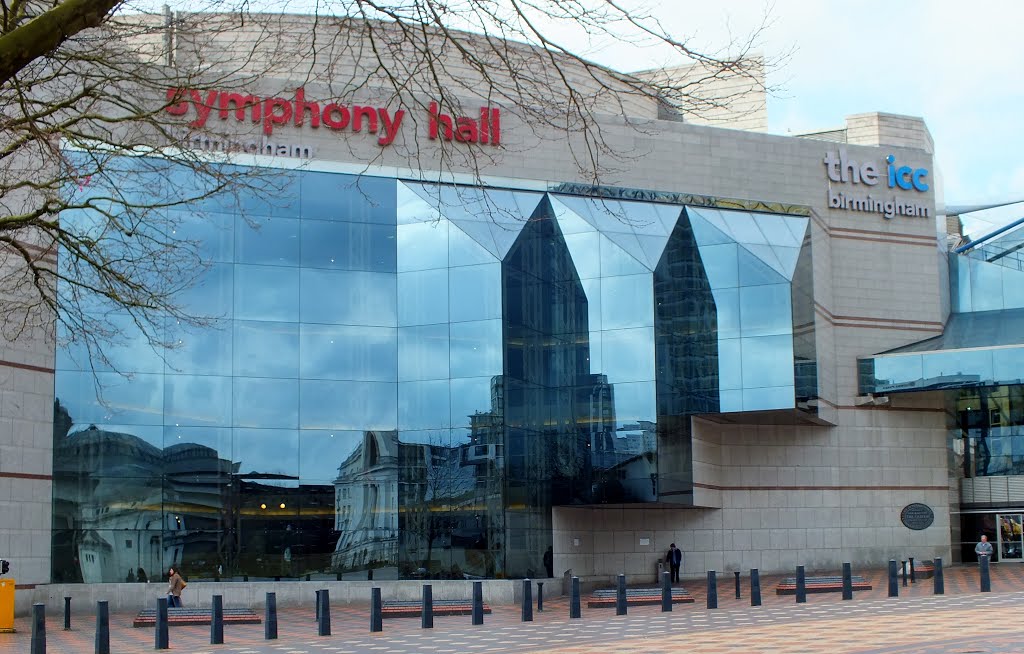 Symphony Hall,Broad Street Birmingham,West Midlands,Uk March 214., Бирмингем