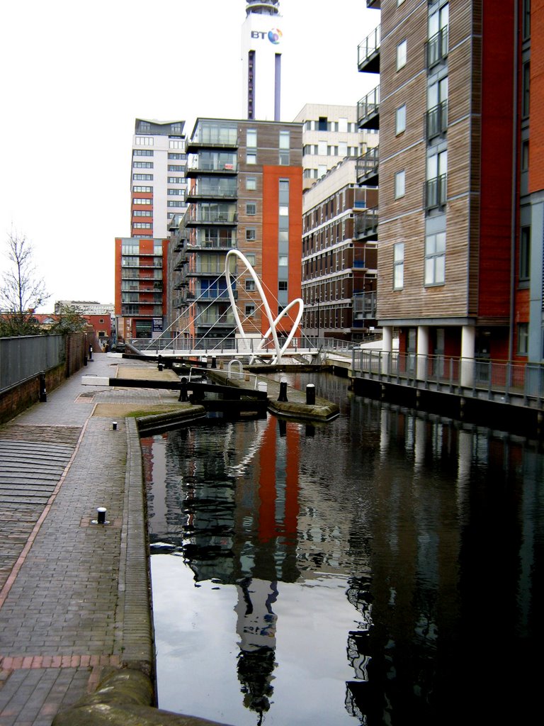 Canal Side Walk 2, Birmingham, Бирмингем