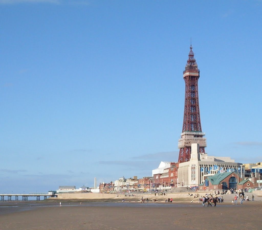 Tower in Blackpool., Блэкпул