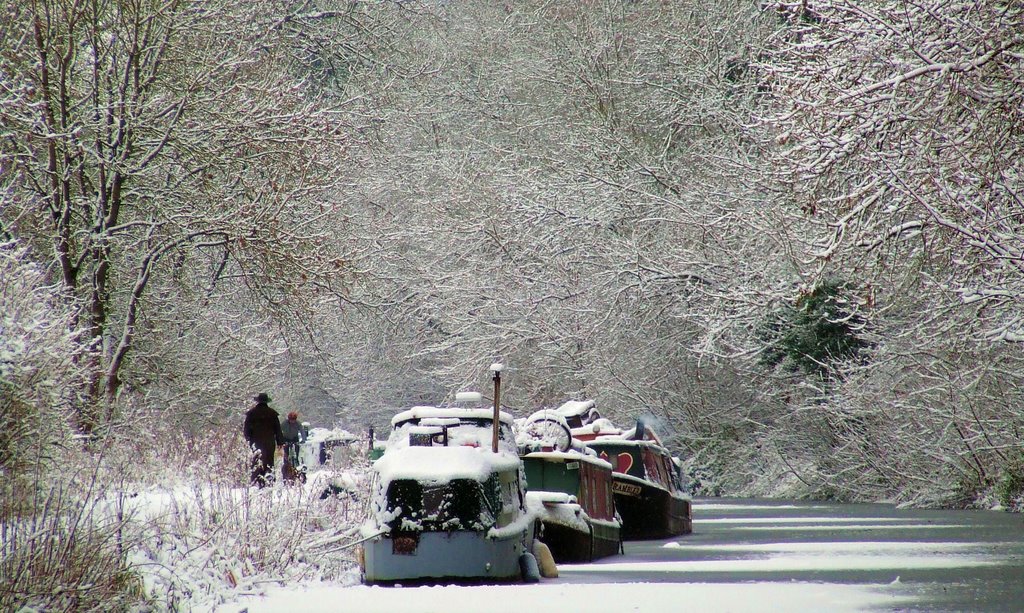 Kennet and Avon Canal - winter 10, Брадфорд