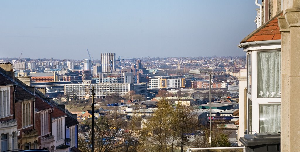 Bristol - View towards the city, Бристоль