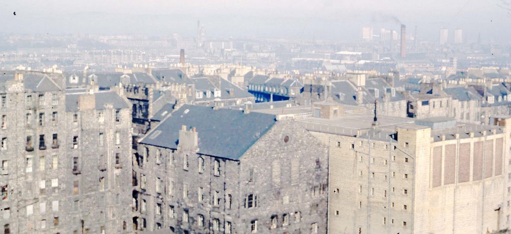 ANOTHER VIEW OF BRISTOL FROM THE CABOT TOWER IN THE 1950s, Бристоль