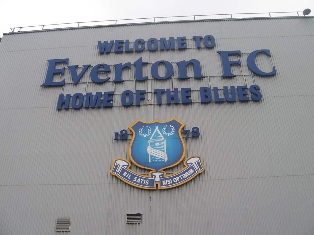 Goodison Park (Everton F.C.), Бутл