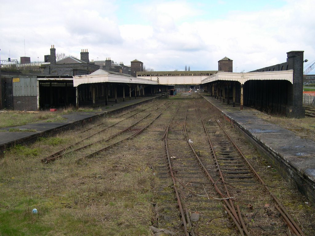 Wolverhampton Low Level Railway station ( Before the restoration ), Вулвергемптон