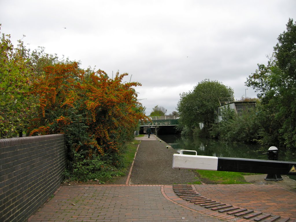 Birmingham Canal Main Line looking towards Gorsebrook Bridge, Вулвергемптон