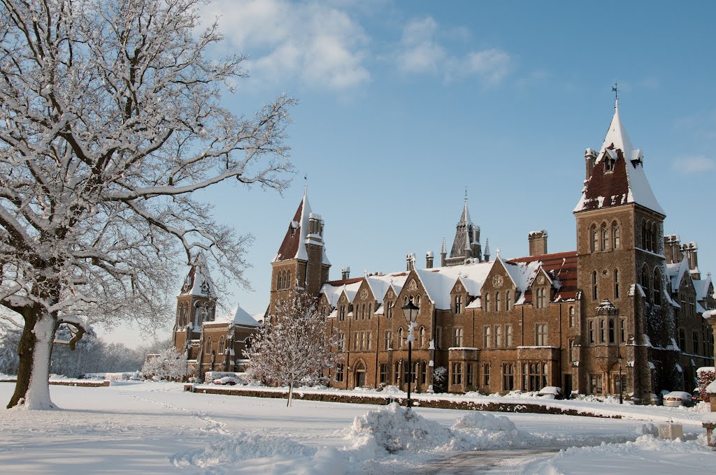 Charterhouse School in the Snow, Годалминг