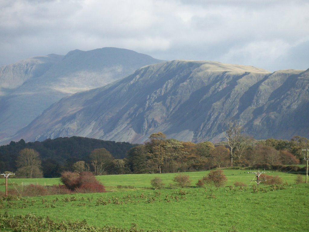view to screes and sca fell, Госфорт