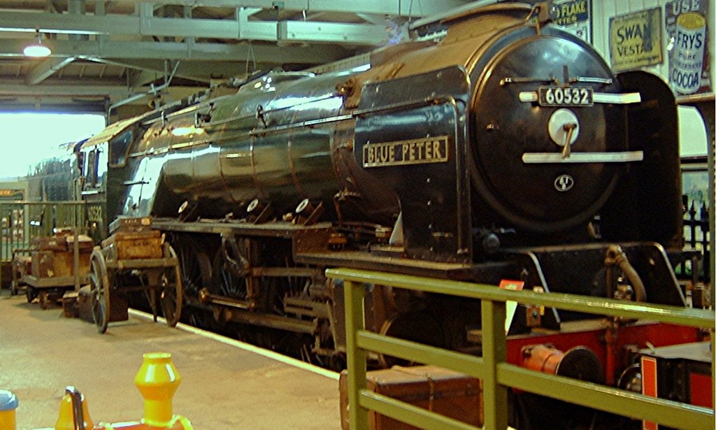 Blue Peter at Darlington Railway Museum, Дарлингтон