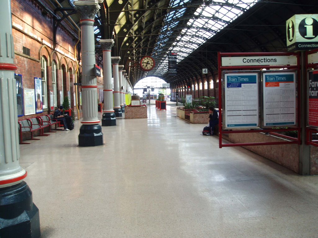Bank Top Railway Station, Darlington UK. SEC, Дарлингтон
