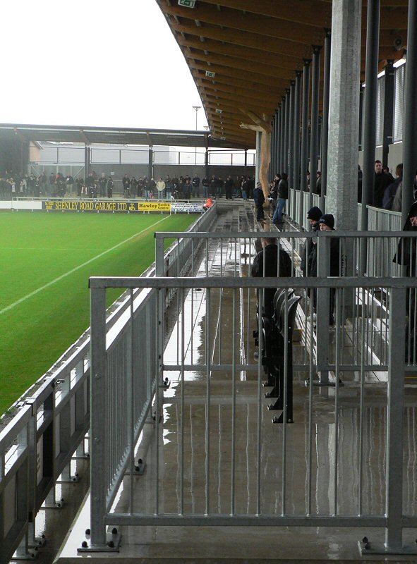 Dartford FC (Princes Park) - so much for the roof!, Дартфорд