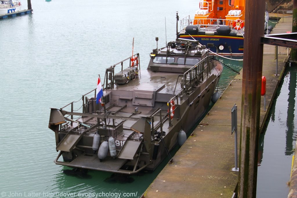 Netherlands 918 Combat Boat 90 Assault Craft Stern View, Dover Harbour, Kent, UK, Дувр