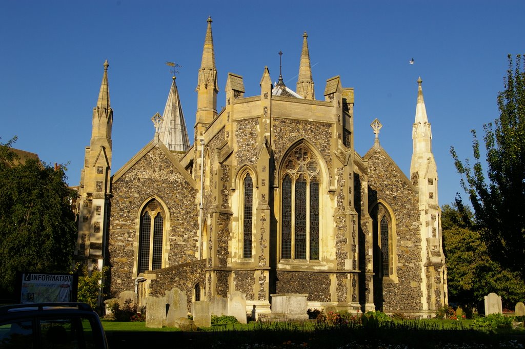 Victorian Apse, St. Mary the Virgin Parish Church, Church of England, Dover, Kent, UK, Дувр