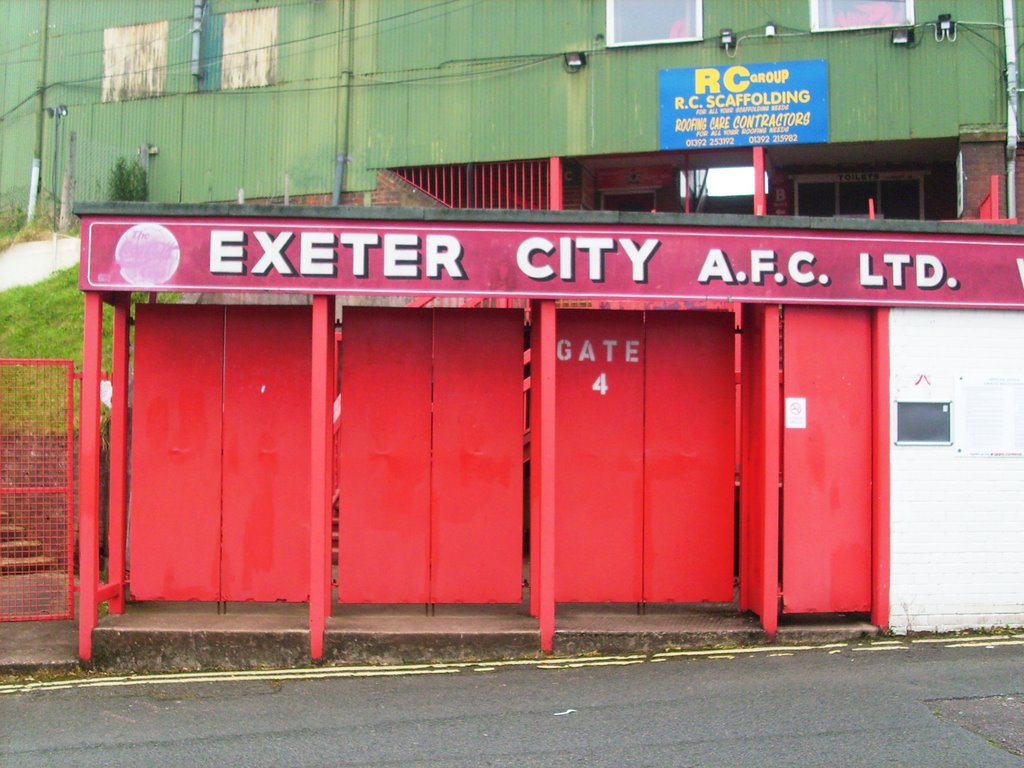 Exeter City Stadium entry, Ексетер