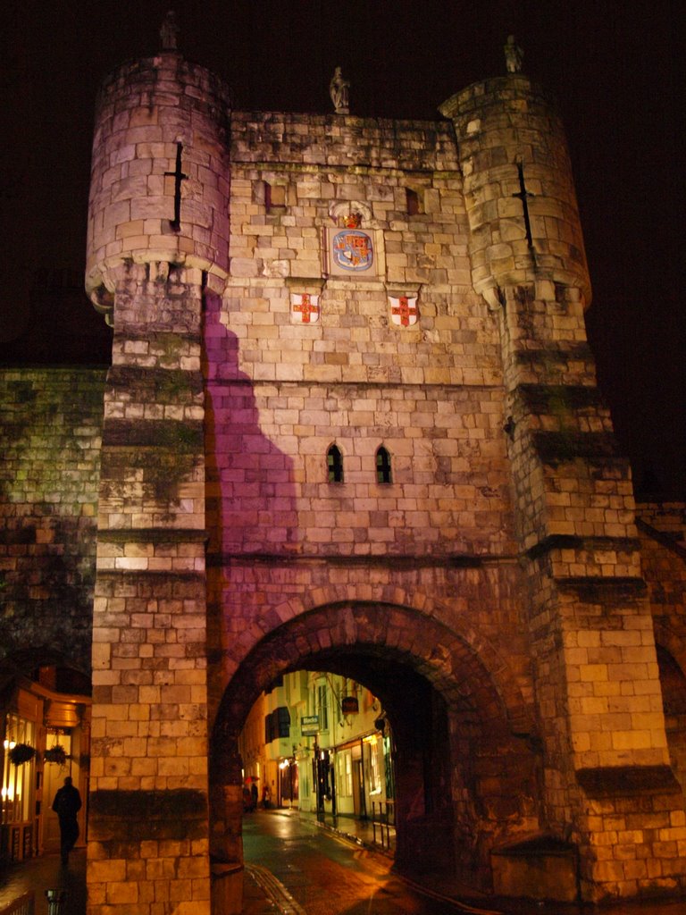 medieval gateways (Bootham Bar), Yorks, Йорк