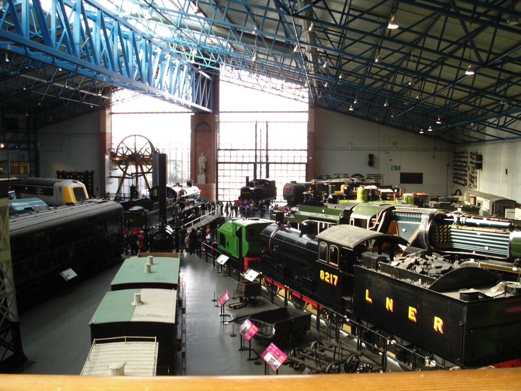 Inside National Railway Museum, Йорк