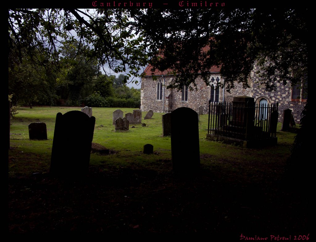 Canterbury - Gothic cemetery, Кентербери