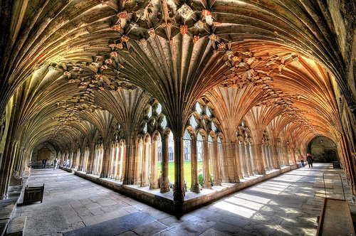 Canterbury Cathedral Cloister, Кентербери
