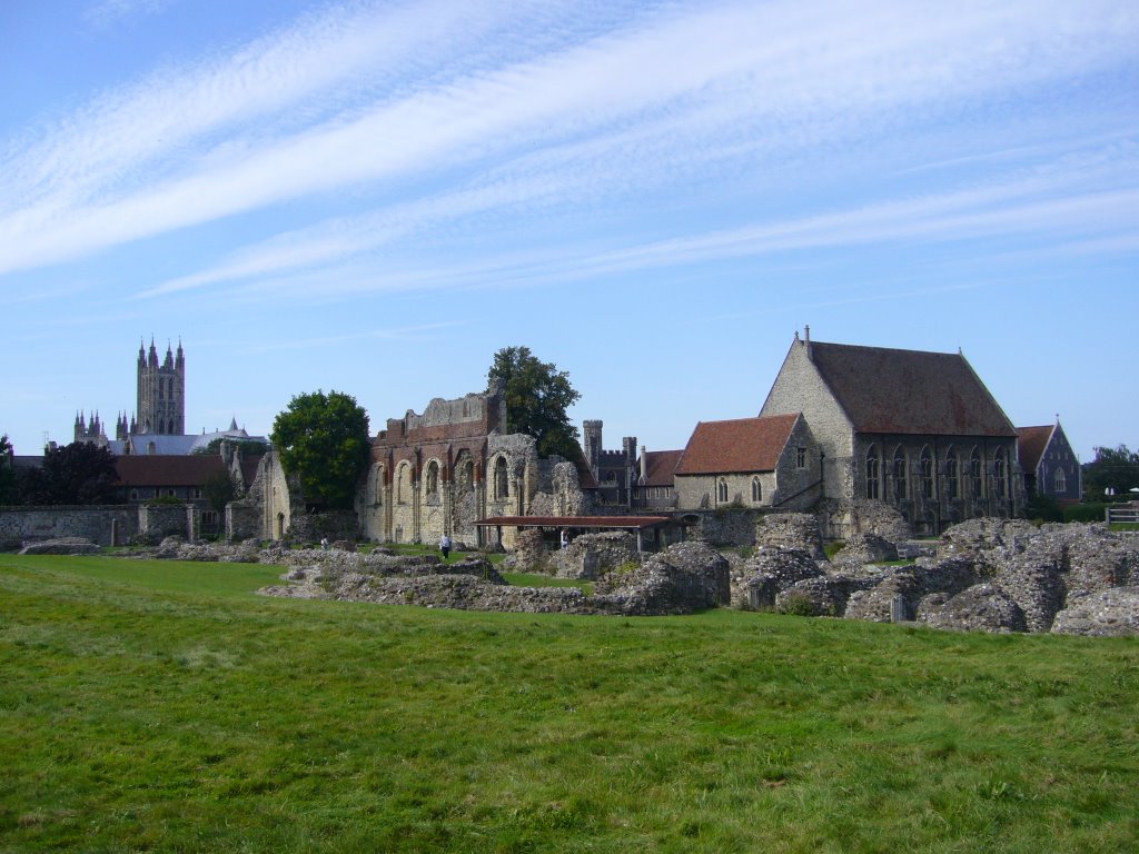 St Agustines Abbey, Кентербери
