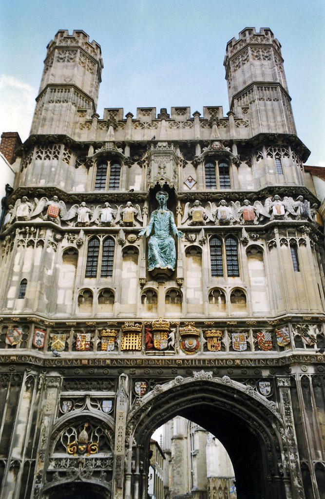 Gate, Canterbury Cathedral, Кентербери
