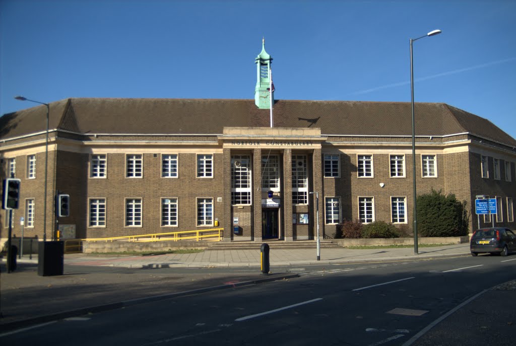 Norfolk Constabulary building, Kings Lynn, Norfolk., Кингс-Линн