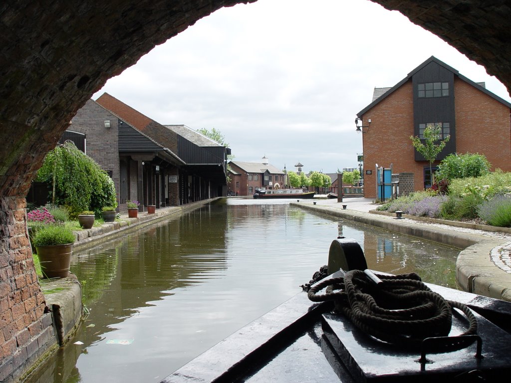 Coventry Canal Basin from Bridge No.1, Ковентри