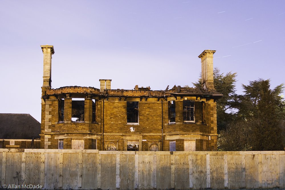 Corby Manor House, After The Fire., Корби