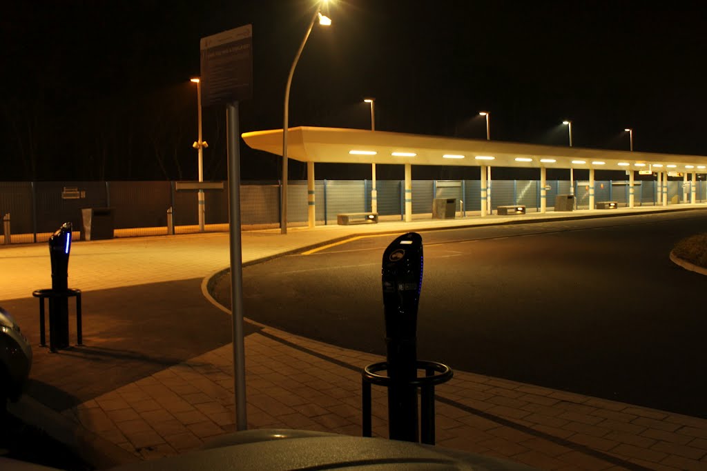 Electric Vehicle Charging Points at Corby Station, Корби