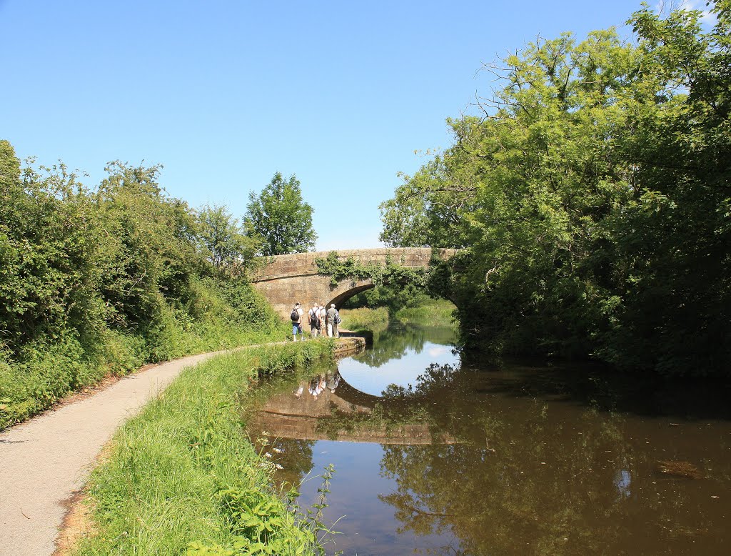 Lancaster Canal Bridge and Walkers, Ланкастер