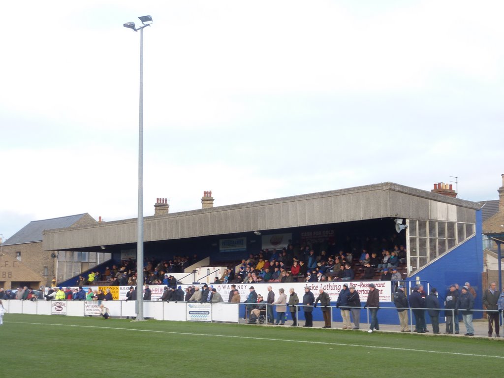Crown Meadow, home of Lowestoft Town Football Club, Лаустофт