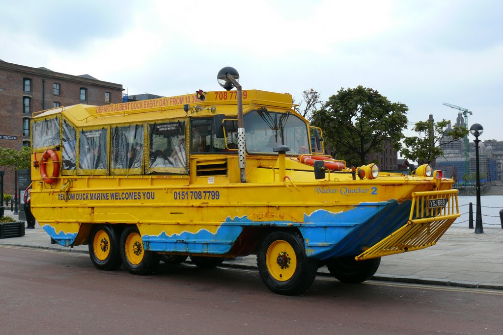 Vehículo turístico anfibio - Liverpool, Ливерпуль