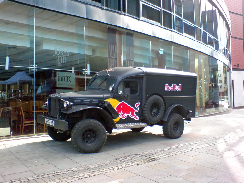 Red Bull Truck, Brewery Place, Leeds, Лидс