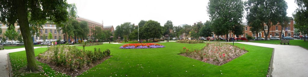 Leeds City Park Panorama, Лидс