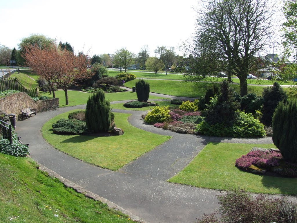 Friary Gardens, Lichfield, Личфилд