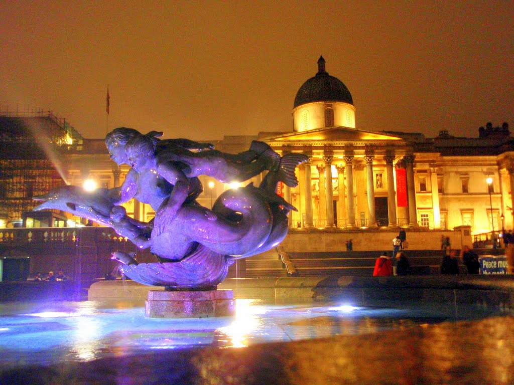 Trafalgar Square, Лондон