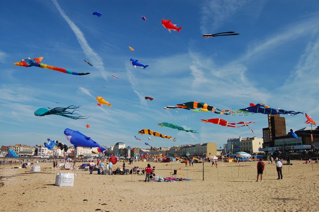 Kite festival in Margate, Маргейт