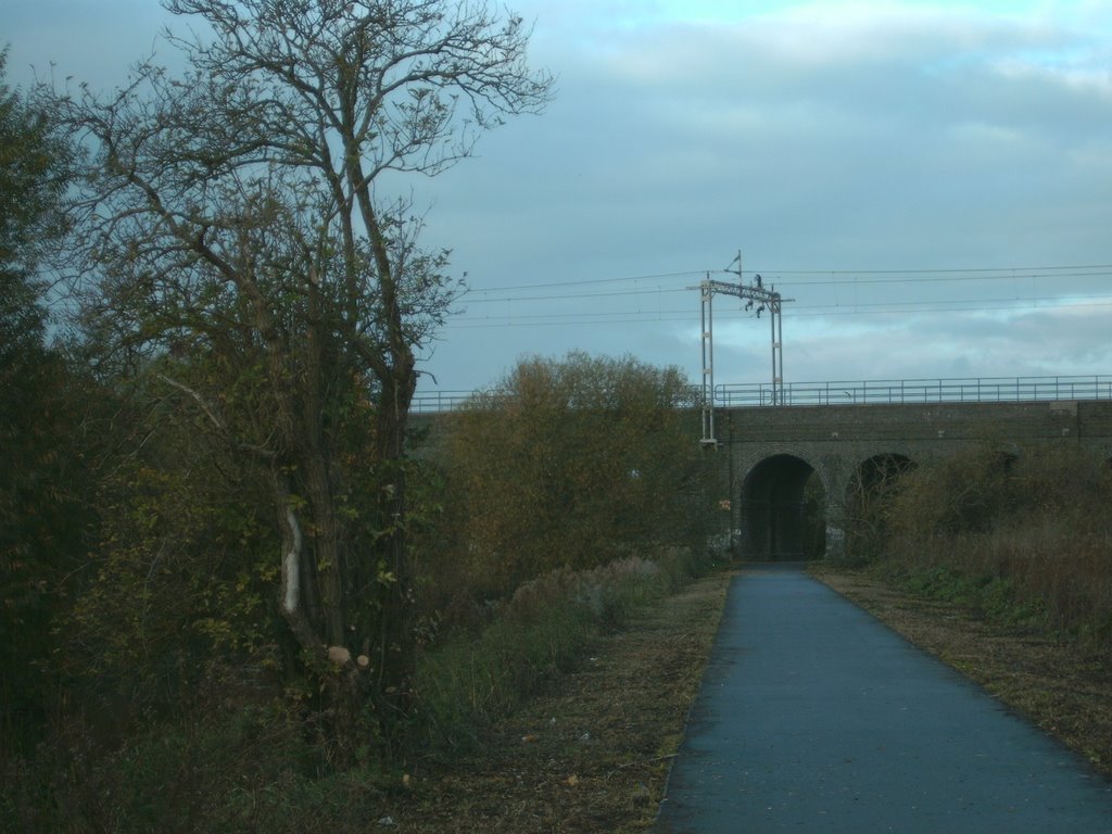 River Nene & Railway Line, Нортгемптон