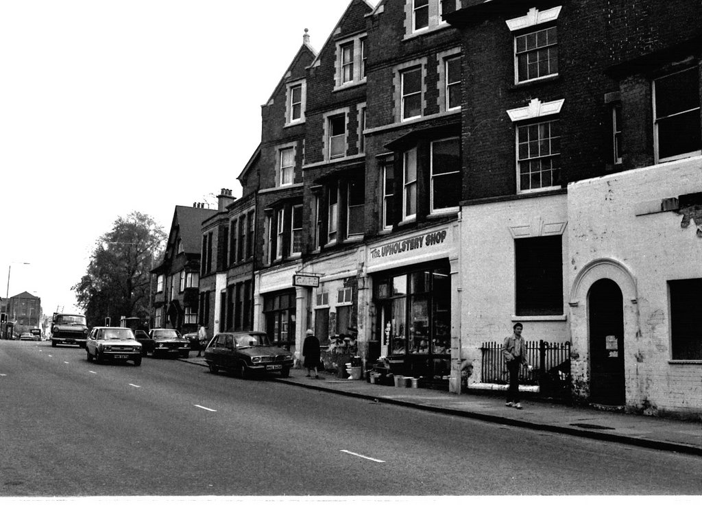 Bottom of Carlton Rd, c. 1982, Ноттингем