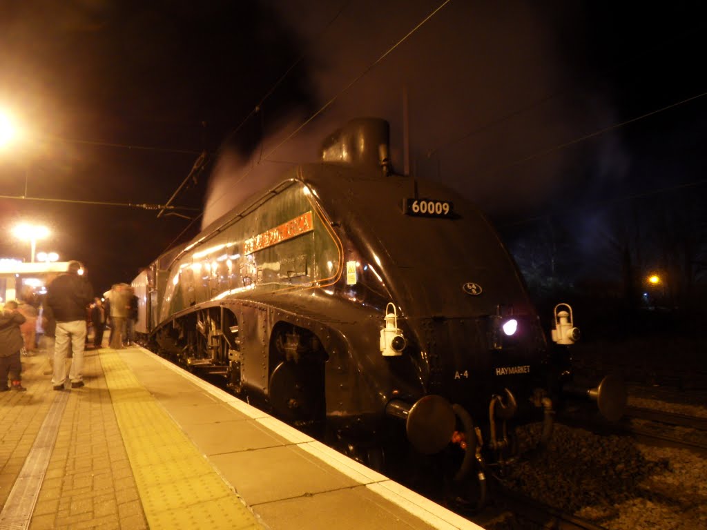 60009 Union of South Africa sits at newark northgate station, Ньюарк
