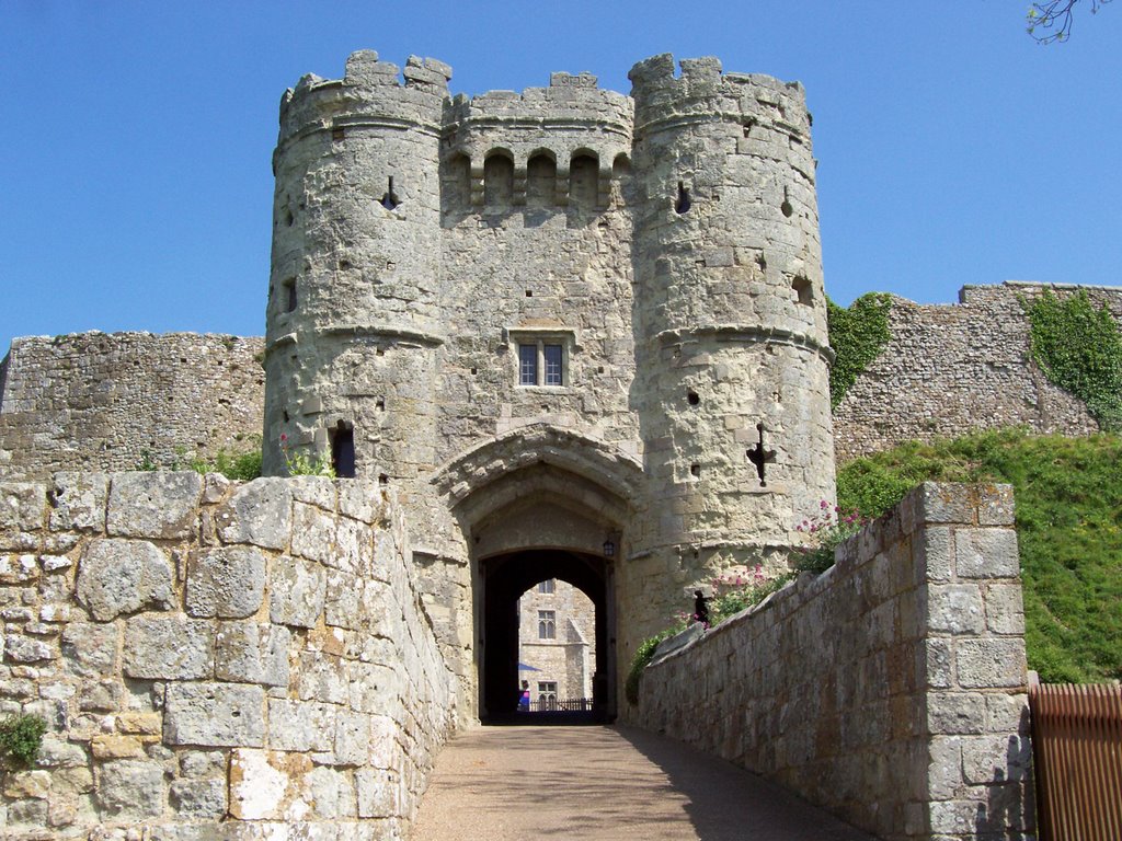 Carisbrooke Castle Gate (Entrada al Castillo de Carisbrooke), Ньюпорт