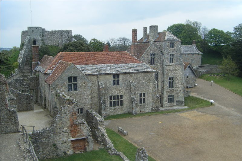 Usuable buildings in Carisbrooke castle, Ньюпорт