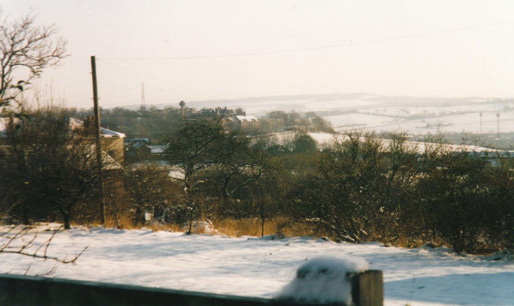 view towards ossett school. mid 1990s, Оссетт