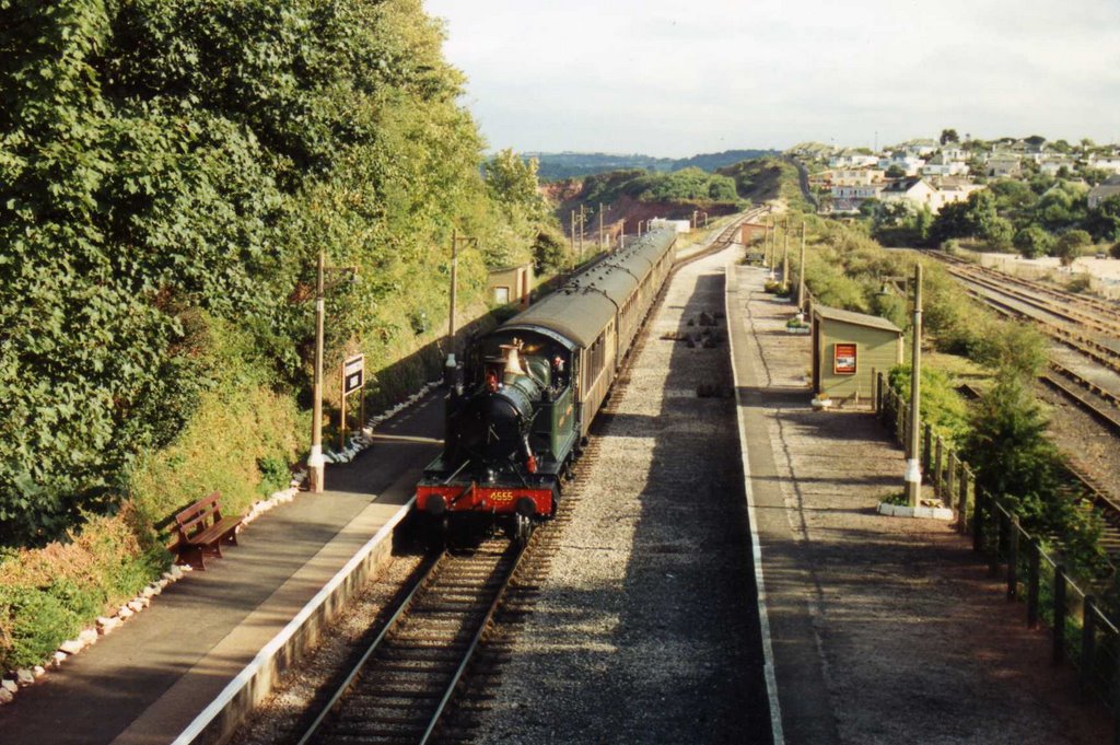 Goodrinton Sands Station, Torbay. Devon.1990., Пайнтон