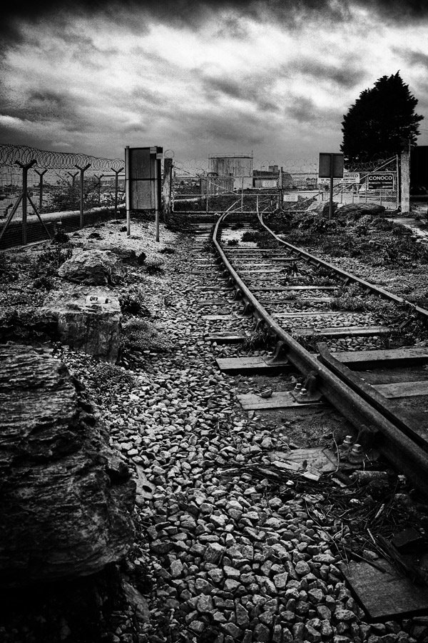 Disused Oil Terminal Rail Track, Плимут