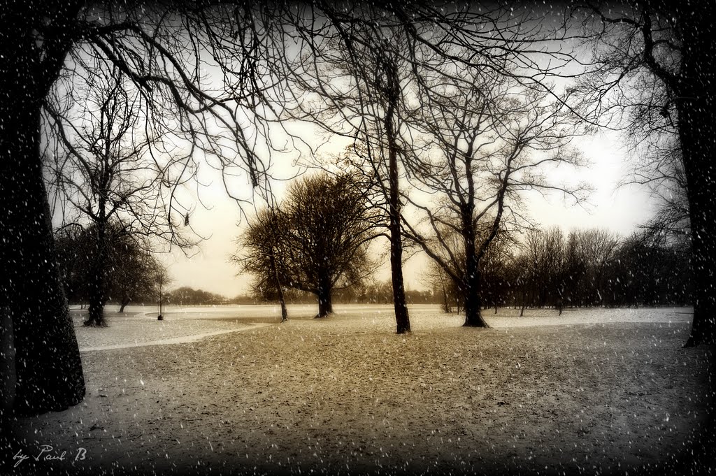 A COLD DAY IN PRESTON - by Paul B ., Престон