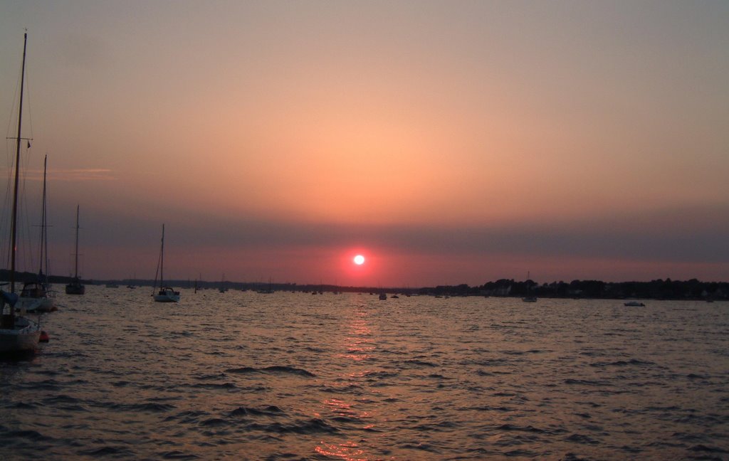 Poole Harbour Sunset, Пул